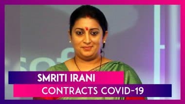 Union Minister Smriti Irani Contracts COVID-19 Days After Campaigning In Bihar Elections 2020; BJP's Bihar Poll Campaign In Charge Devendra Fadnavis & Deputy CM Sushil Kumar Modi, Star Campaigners Of The Assembly Election Also Infected Union Minister Smriti Irani Contracts COVID-19 Days After Campaigning In Bihar Elections 2020; BJP's Bihar Poll Campaign In Charge Devendra Fadnavis & Deputy CM Sushil Kumar Modi, Star Campaigners Of The Assembly Election Also Infected